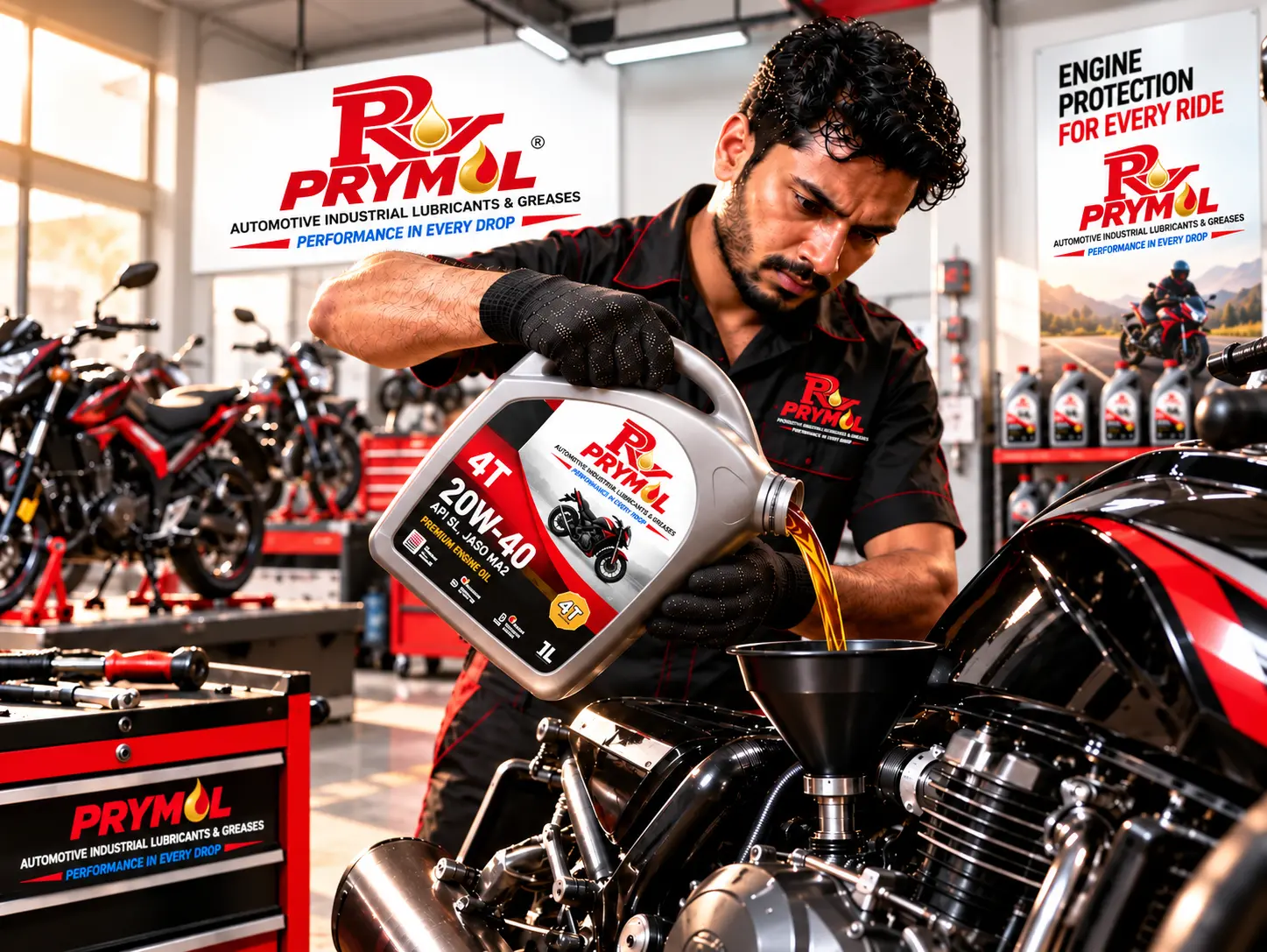Two-Wheeler Engine Oils